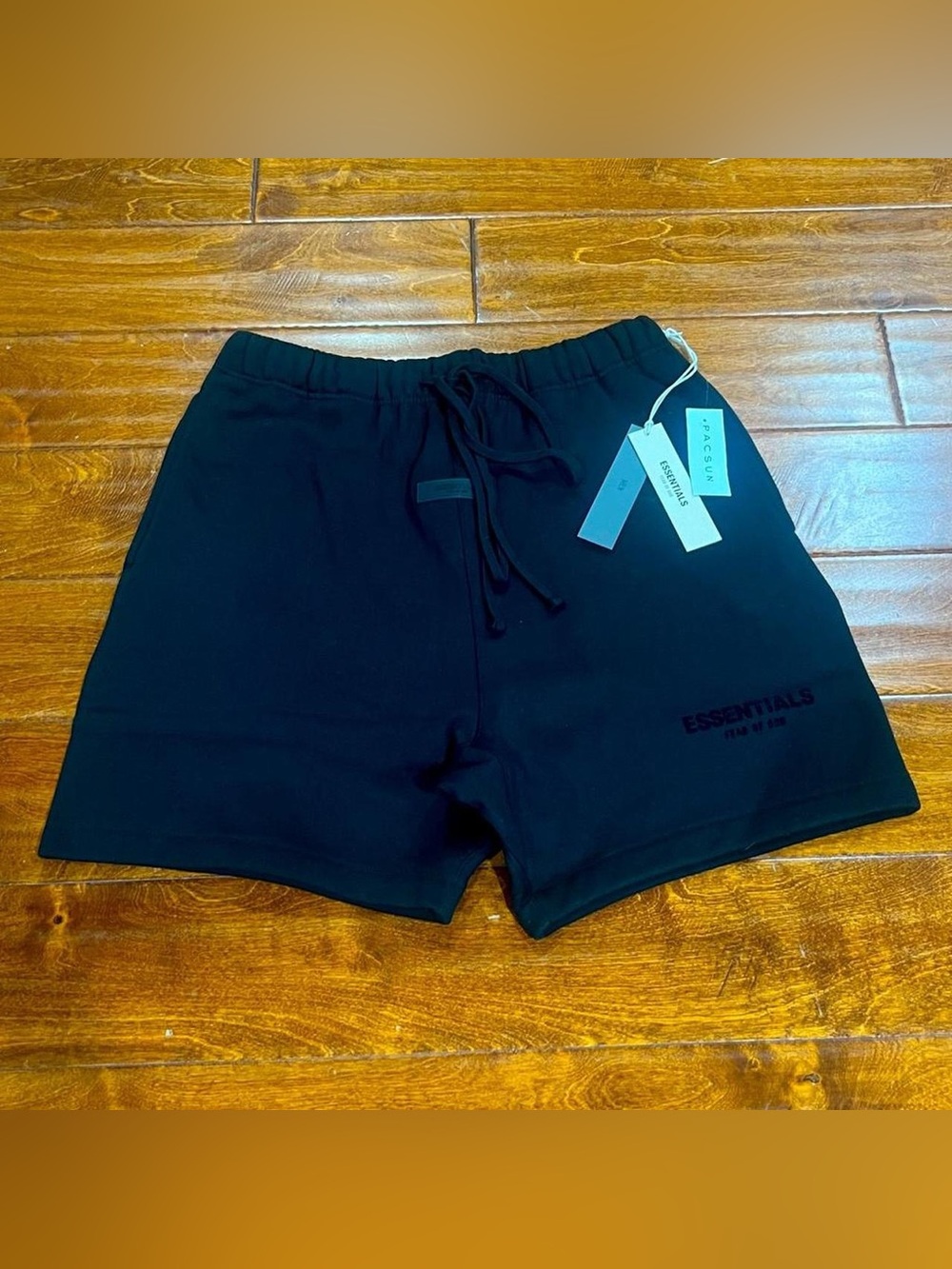 Fear of God Essentials Sweat Shorts Black Men New With Tags